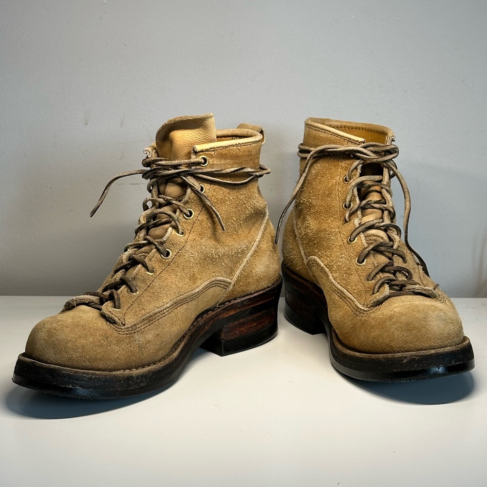 Tan Suede Men's Boots